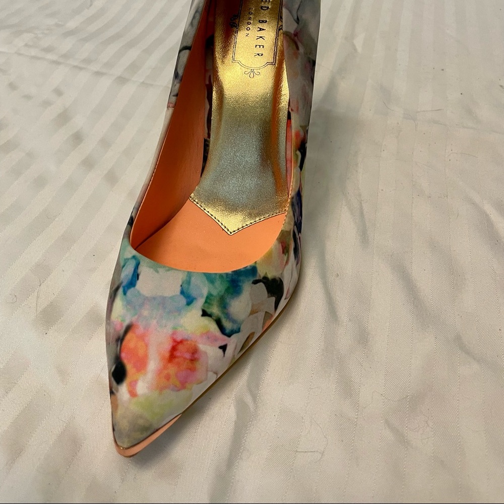 Ted Baker London Multicolor Floral Heels - Picture 15 of 15